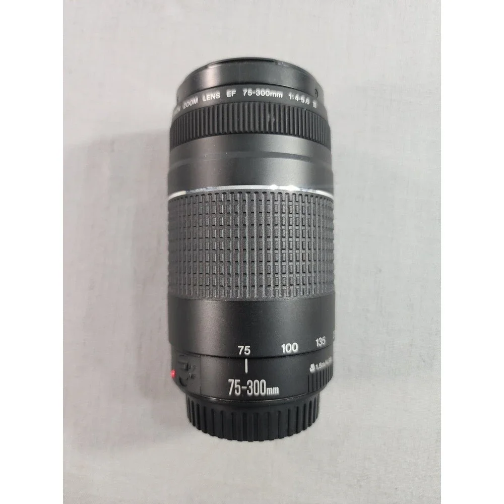 New Canon EF 75-300mm f/4-5.6 III Telephoto Zoom Lens for EOS DSLR w/ Box